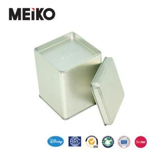 Square Tins Box Tenn Kan Till Kaffe Kaffe