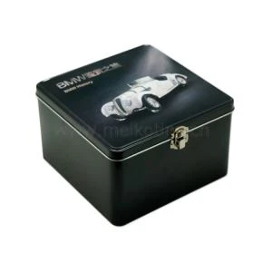 Metal Tin Square Box